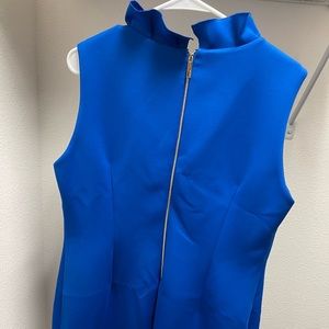 Used blue dress